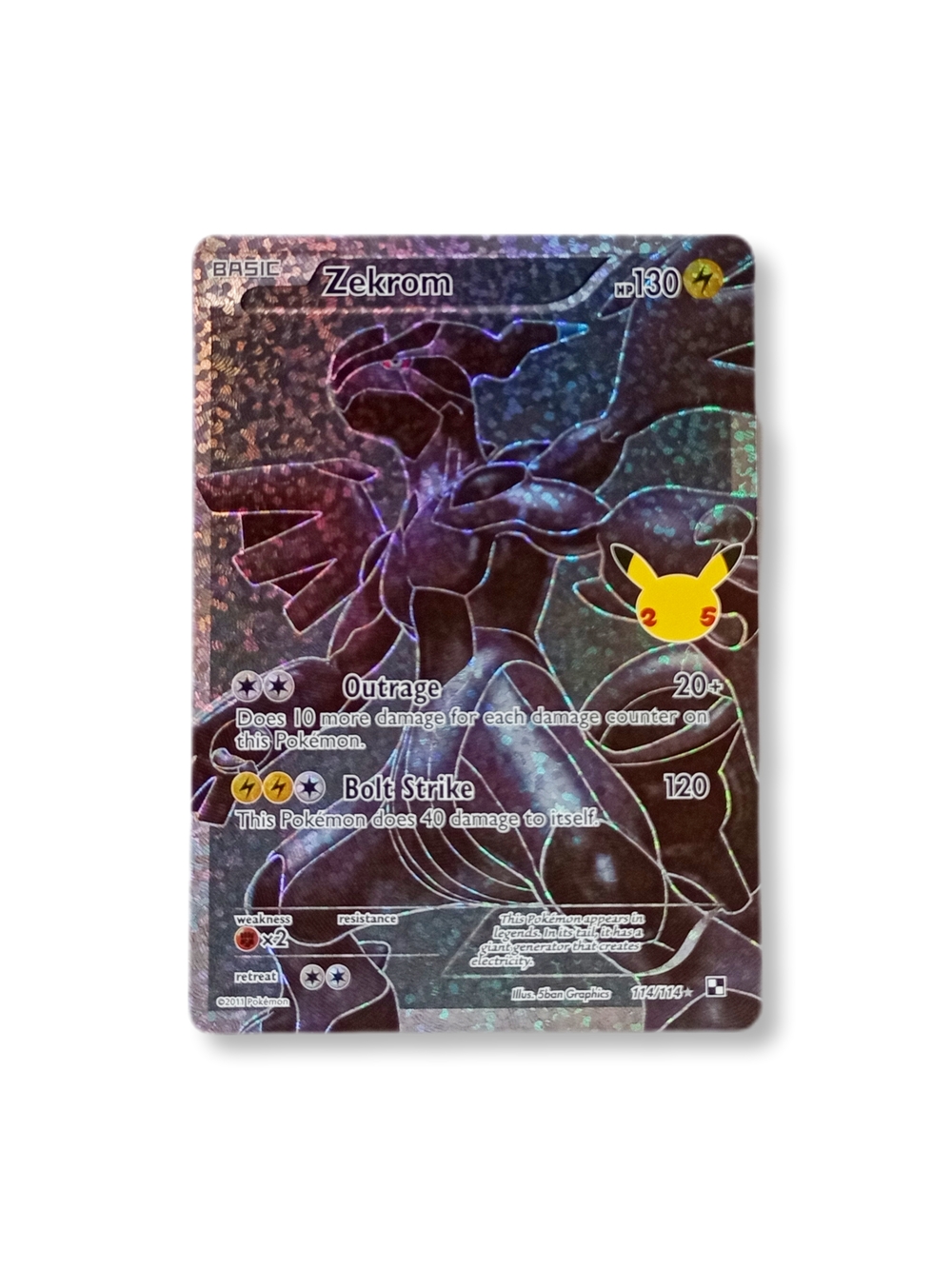 2 For 60$ - Zekrom 114/114 Celebrations🎉 Classic Collection